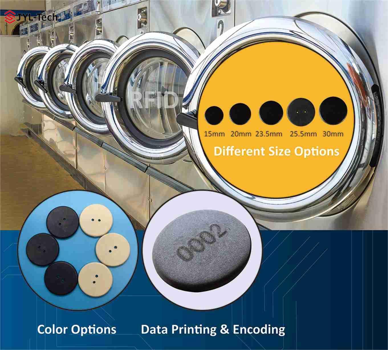 PPS RFID laundry Tag JYLTech RFID Expert