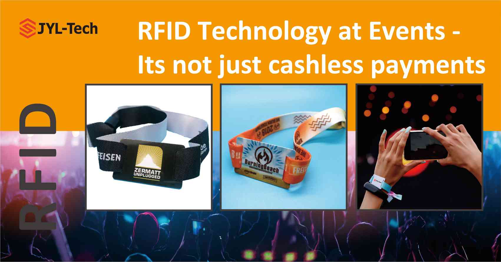 RFID Woven Wristband - JYL-Tech RFID Expert