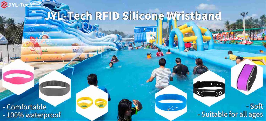 water parks are embracing the next frontier of guest experience with the introduction of RFID silicone wristbands.